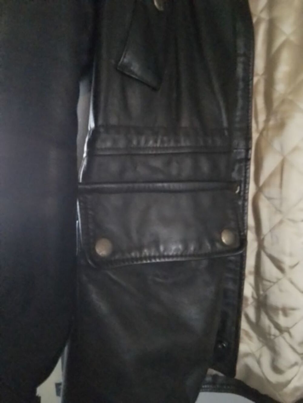 Veste 3/4 cuir Vêtements