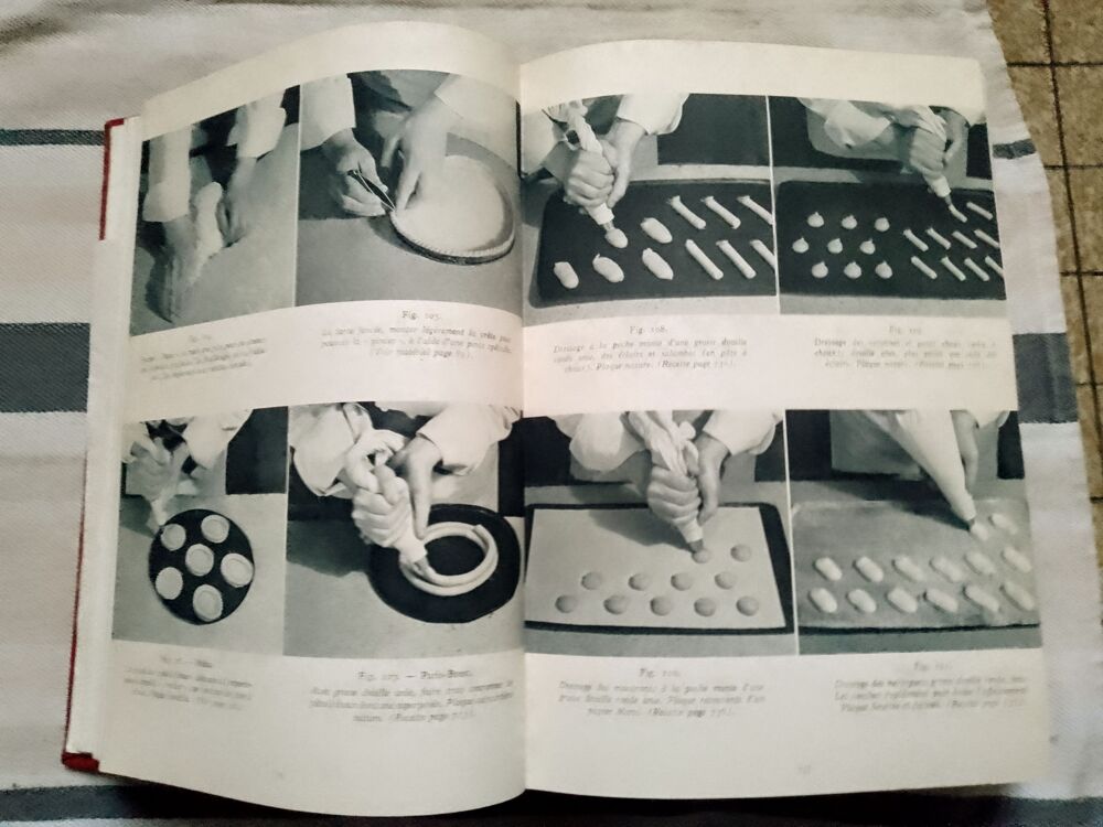 Ancien jolie livre de cuisine l art culinaire fran&ccedil;ais 1950 Dcoration