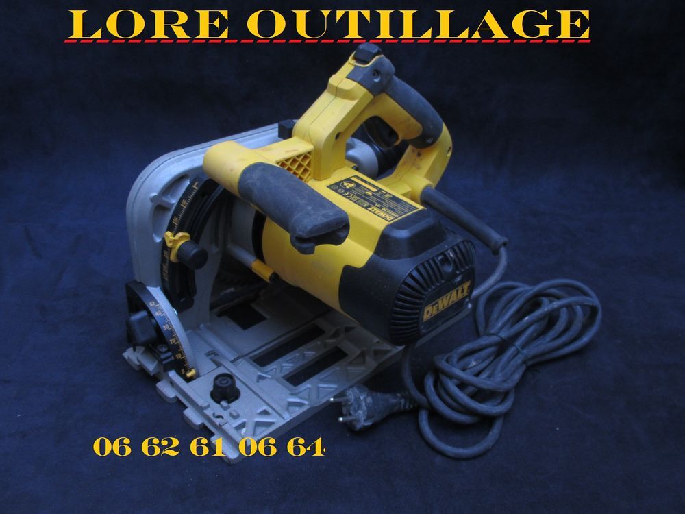 Dewalt DWS520
Scie circulaire plongeante Bricolage