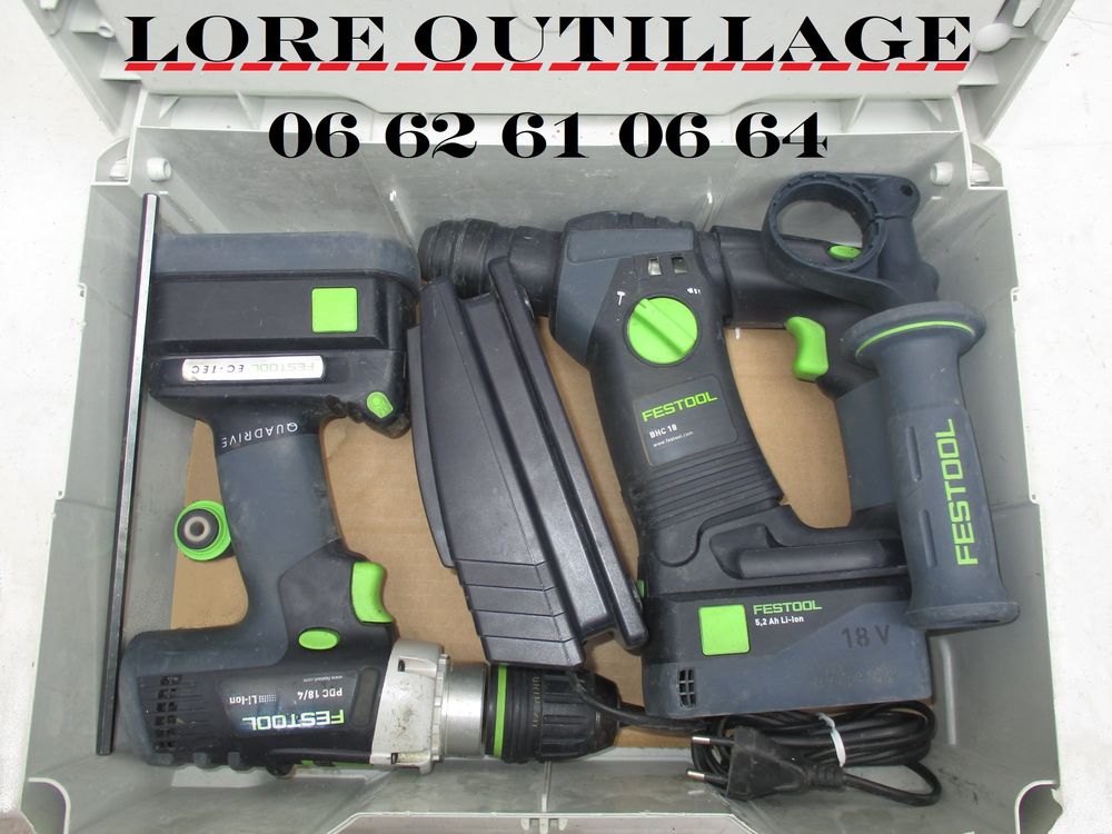 FESTOOL visseuse + perforateur 18v Bricolage