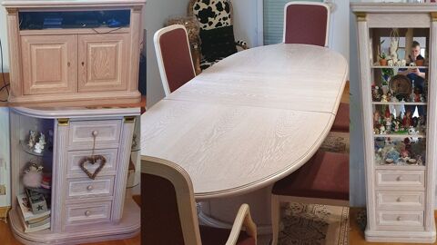 : salle  manger complte avec table+6 chaises 140 Marange-Silvange (57)