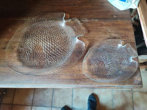 Plats à poissons; 1petit et 1grand Pau (64)