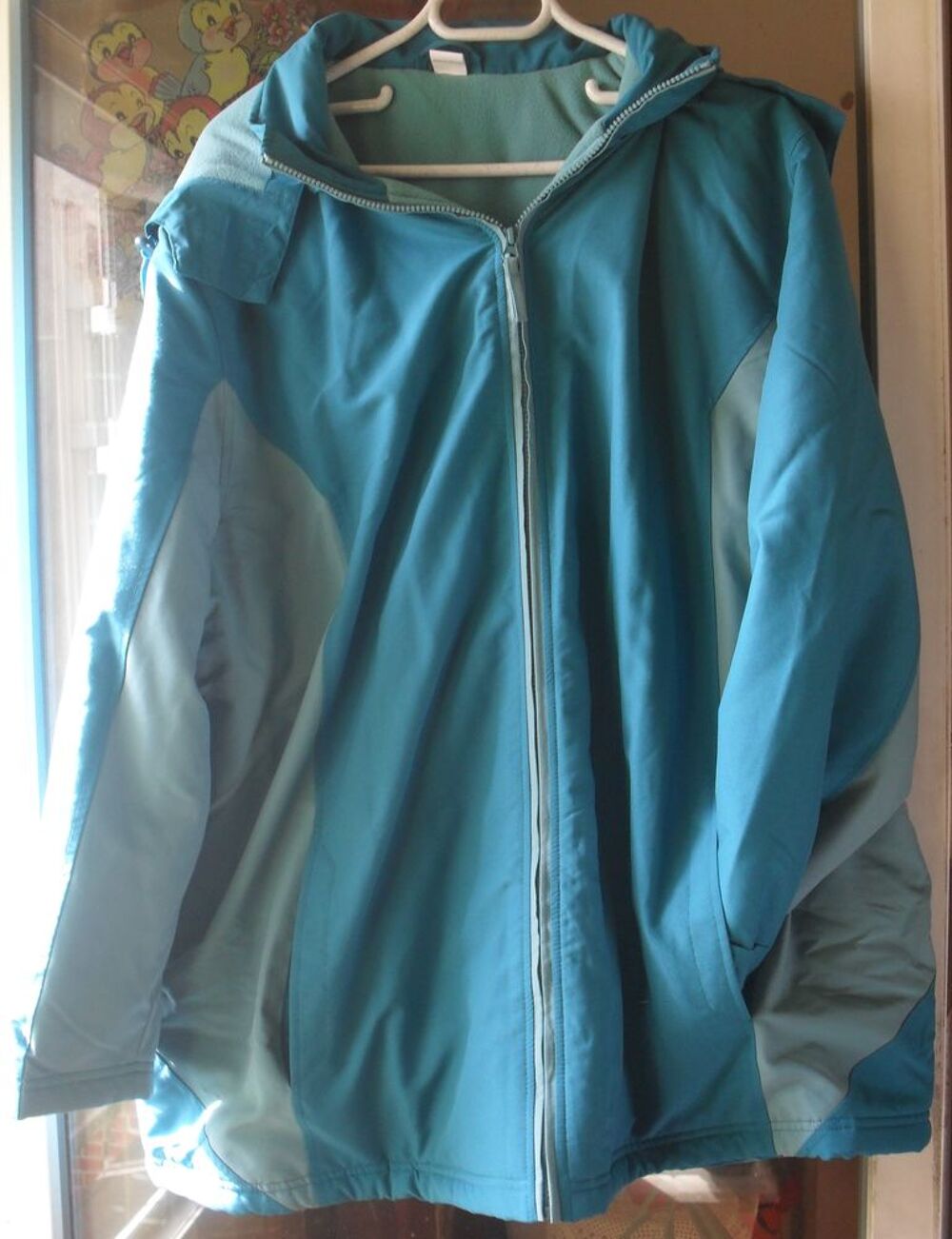 Blouson molletonn&eacute; Femme T52 Vert V�tements
