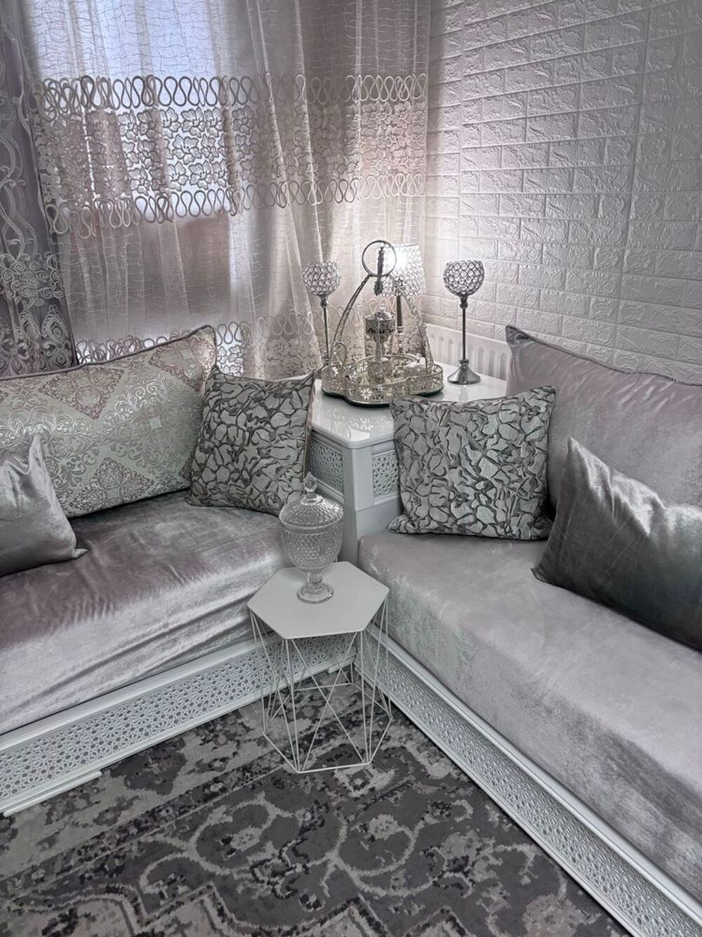 salon marocain entier Meubles