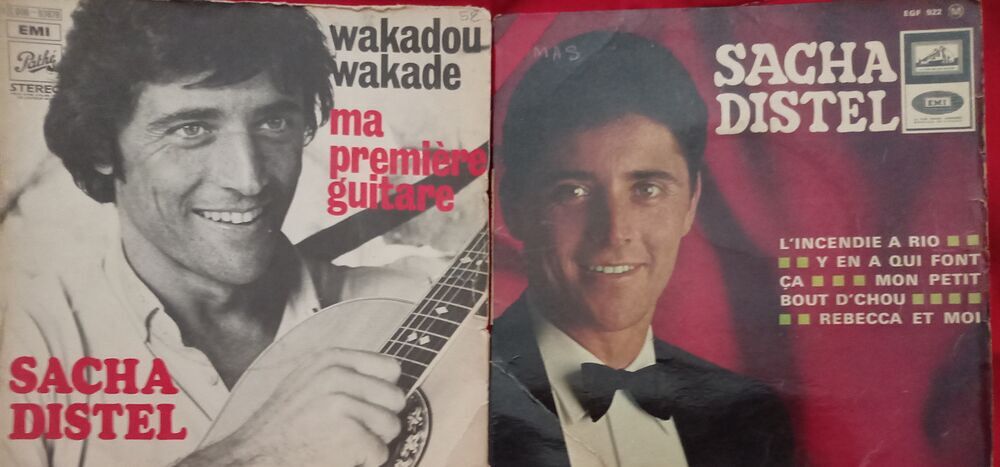 SACHA DISTEL / 19 X 45 TOURS 45 TOURS / CD et vinyles