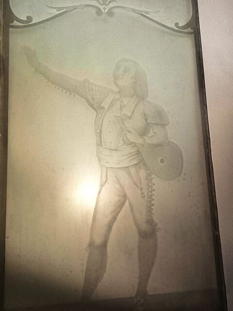 Cadre Vintage avec Illustration de Musicien 0 Paris 15 (75)