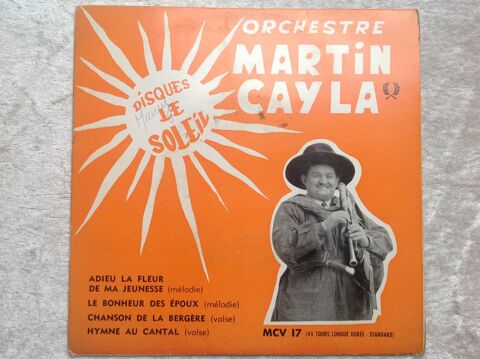 ORCHESTRE MARTIN CAYLA DISQUE 4 TITRES Envoi Possible
3 Tr�gunc (29)