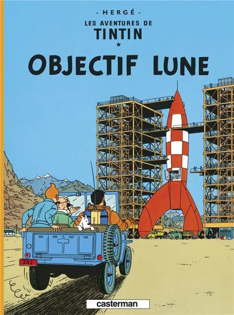 Les aventures de Tintin Tome 16 : objectif lune 7 Boisset-les-Pr�vanches (27)