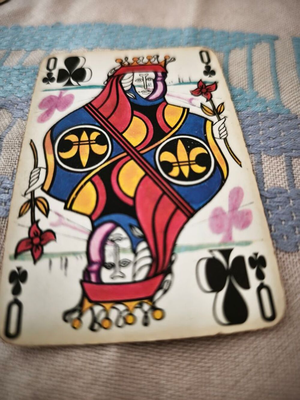 jeu de carte illustration Salvator Dali 