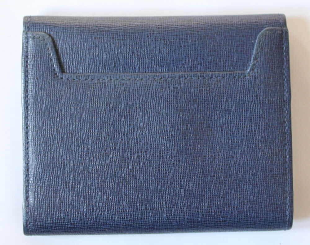 Portefeuille cuir bleu oc&eacute;an FURLA Maroquinerie