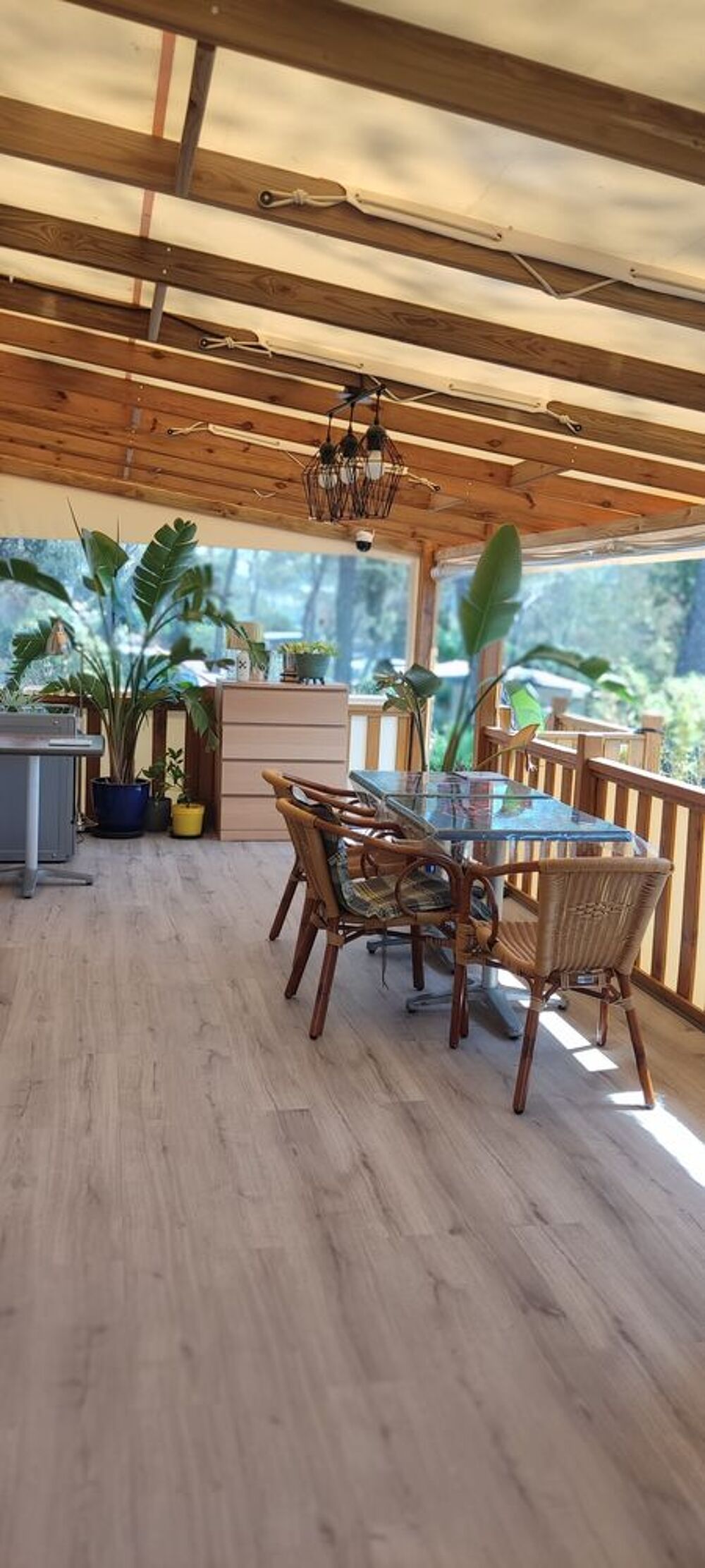 Vente Chalet VAR 83 Prix en ? Mobil-home 2022 Nickel 40m² +35m² PRL 12/12 Pierrefeu-du-var