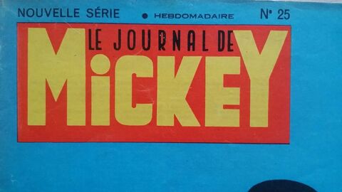 Le Journal de mickey lot bd annes 50 TTBE 0 Cachan (94)