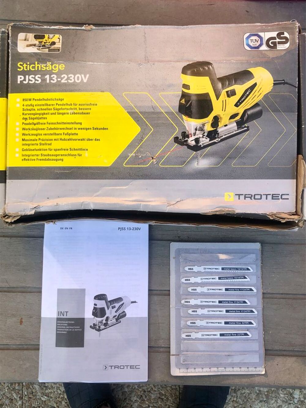 Scie sauteuse Trotec Bricolage