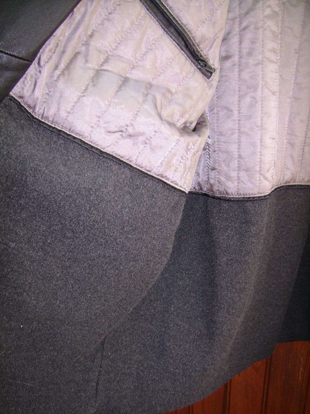 veste en cuir noir classique Vêtements