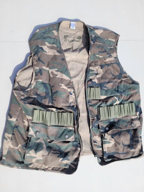 Gilet chasse SOLOGNAC 3XL 20 Digoin (71)