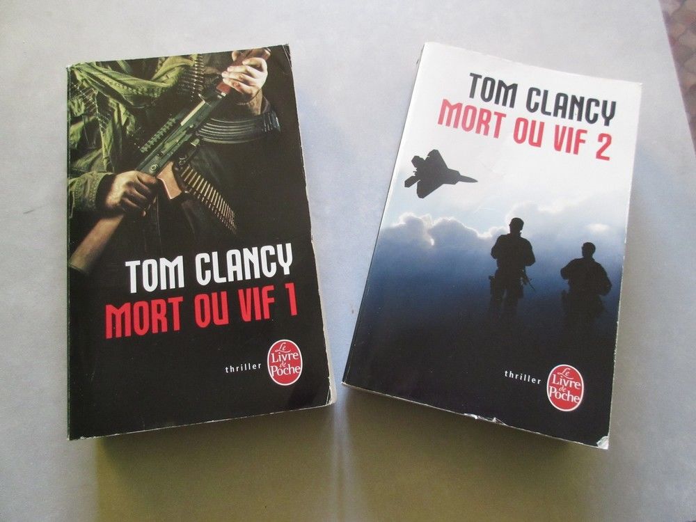 Livres thriller Tom Clancy Livres et BD