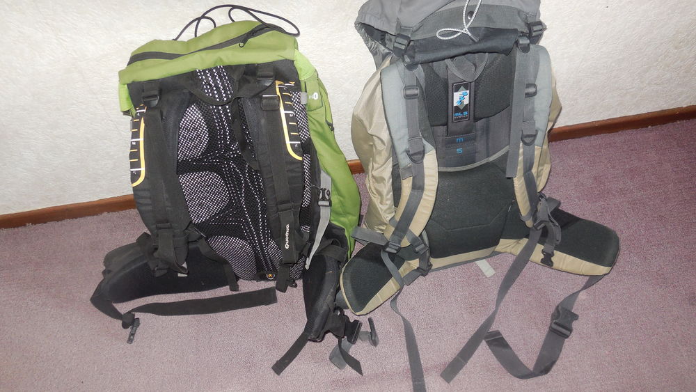 Sacs &agrave; dos.
Sports