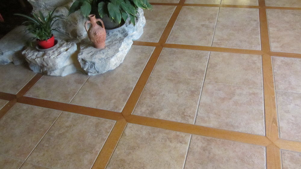 LATTES bois de CH&Acirc;TAIGNIER pour cr&eacute;er motif avec carrelage Bricolage