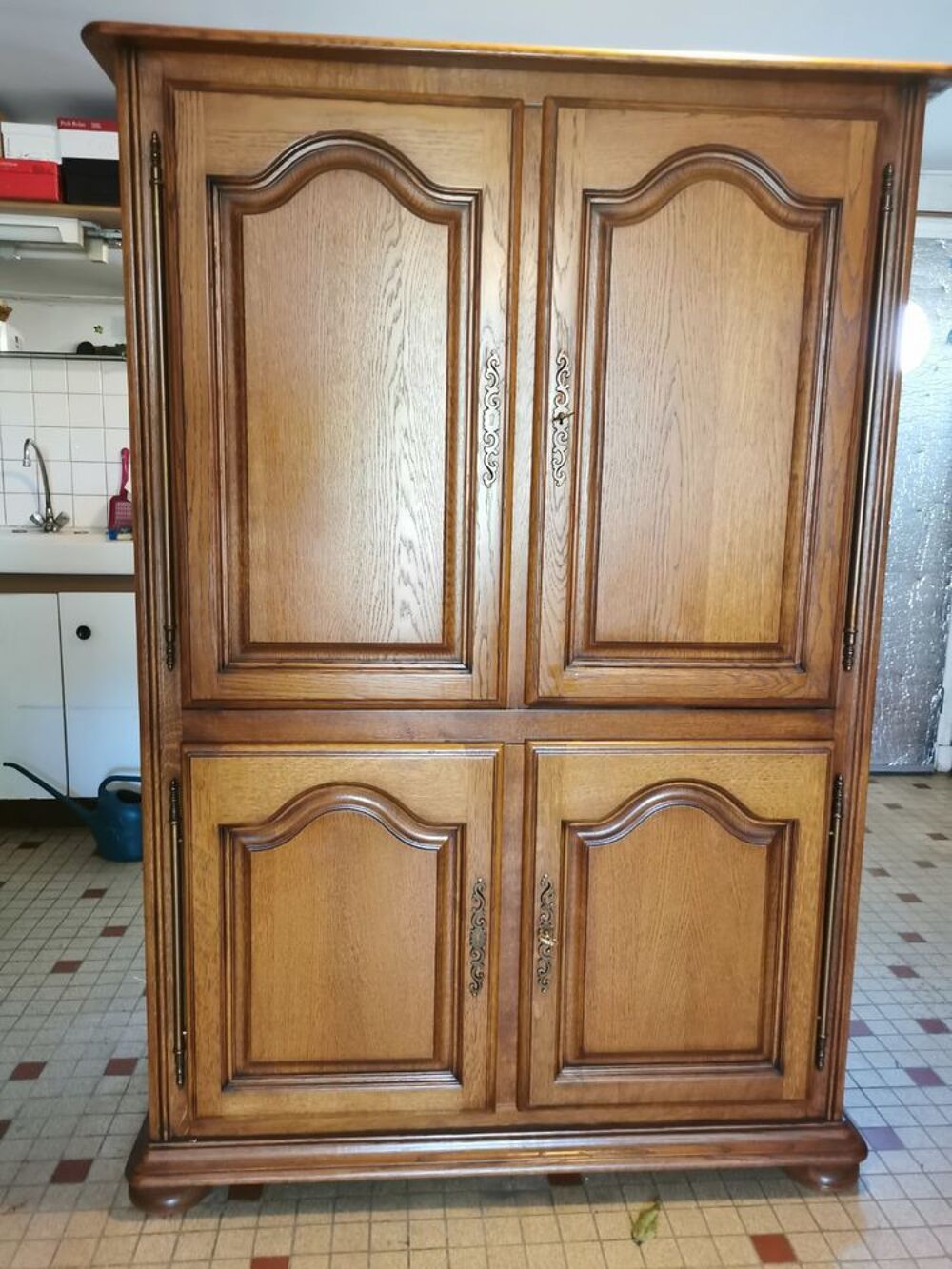 Meuble t&eacute;l&eacute;vision et Hi-Fi en ch&ecirc;ne Meubles