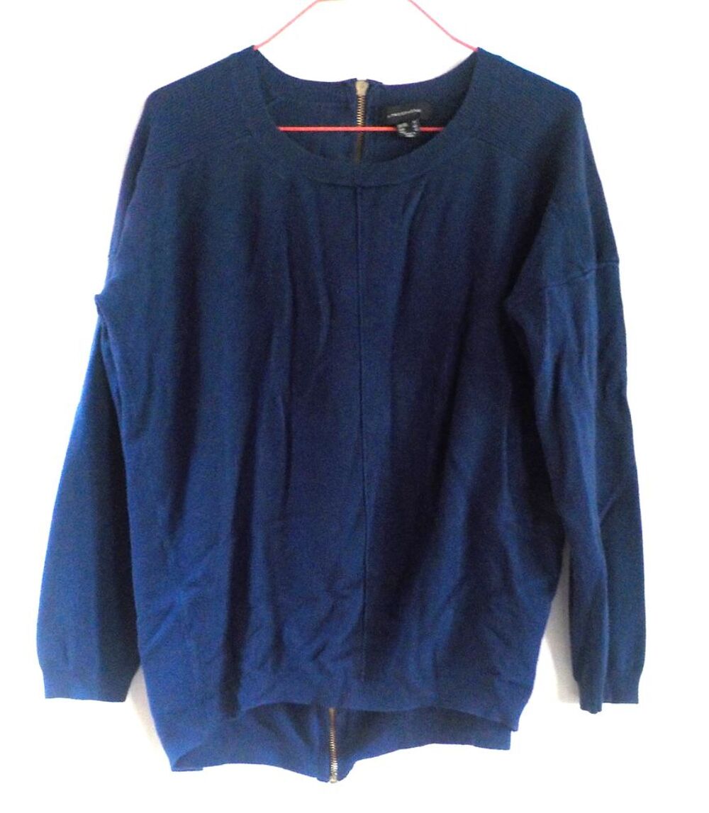 PULL ATMOSPHERE BLEU MARINE T42 Vêtements