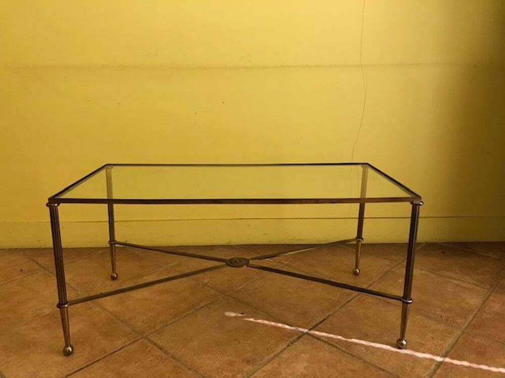 Table basse en laiton Meubles