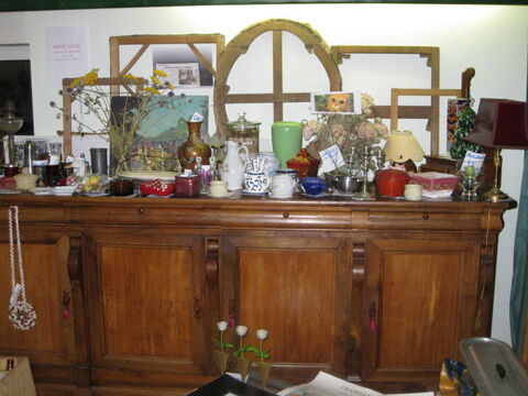 Meuble de style enfilade en bois (ancien) 1300 Monflanquin (47)