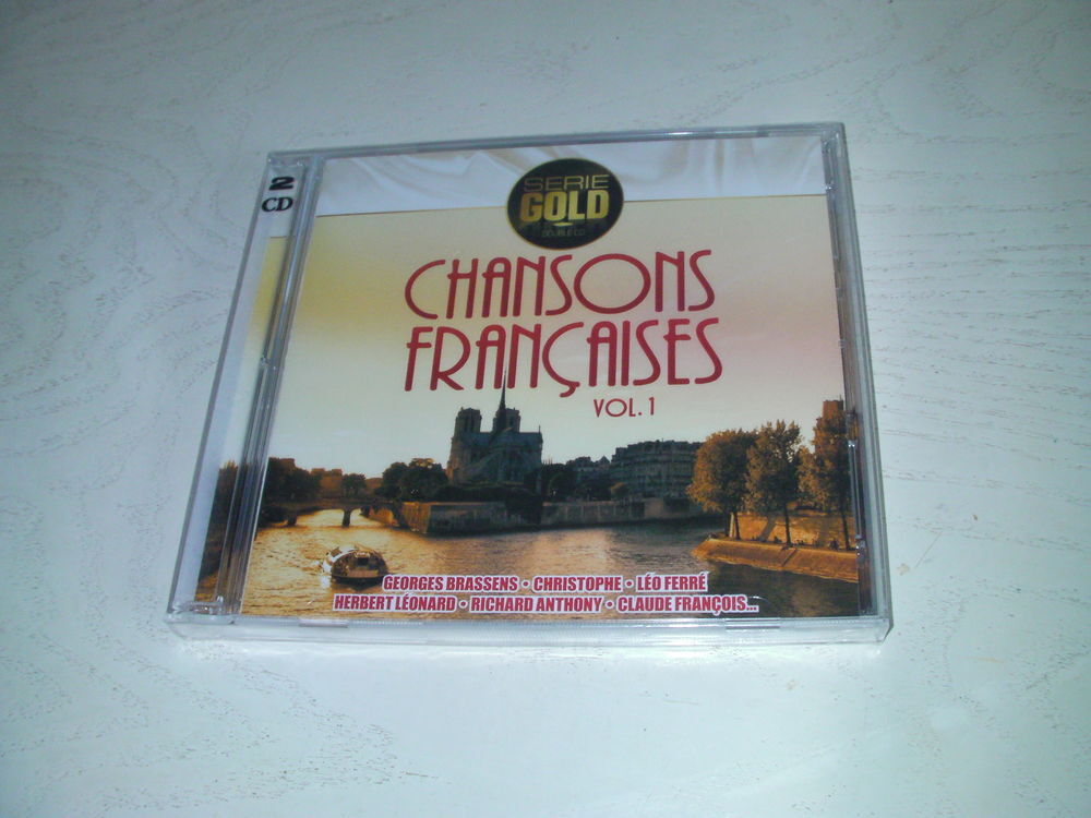 DOUBLE CD CHANSONS FRANCAISES CD et vinyles