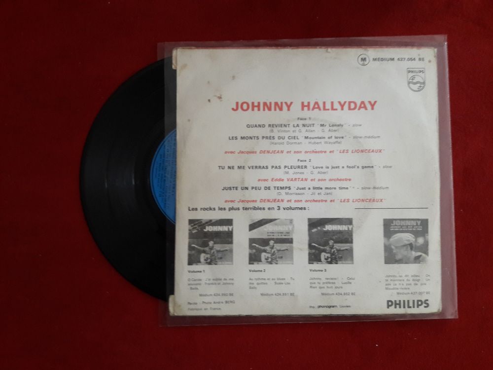 QUAND REVIENT LA NUIT 437054 papier Granuleux CD et vinyles