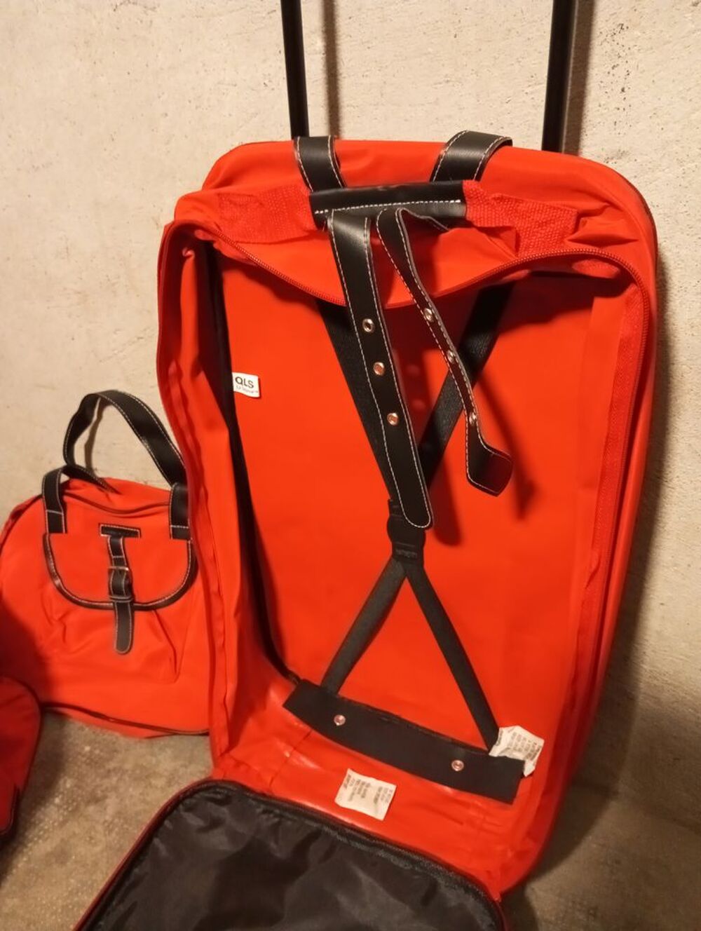 Ensemble lot bagages de voyage sur roulettes Maroquinerie