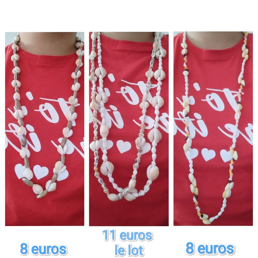 Collier de coquillages Bijoux et montres