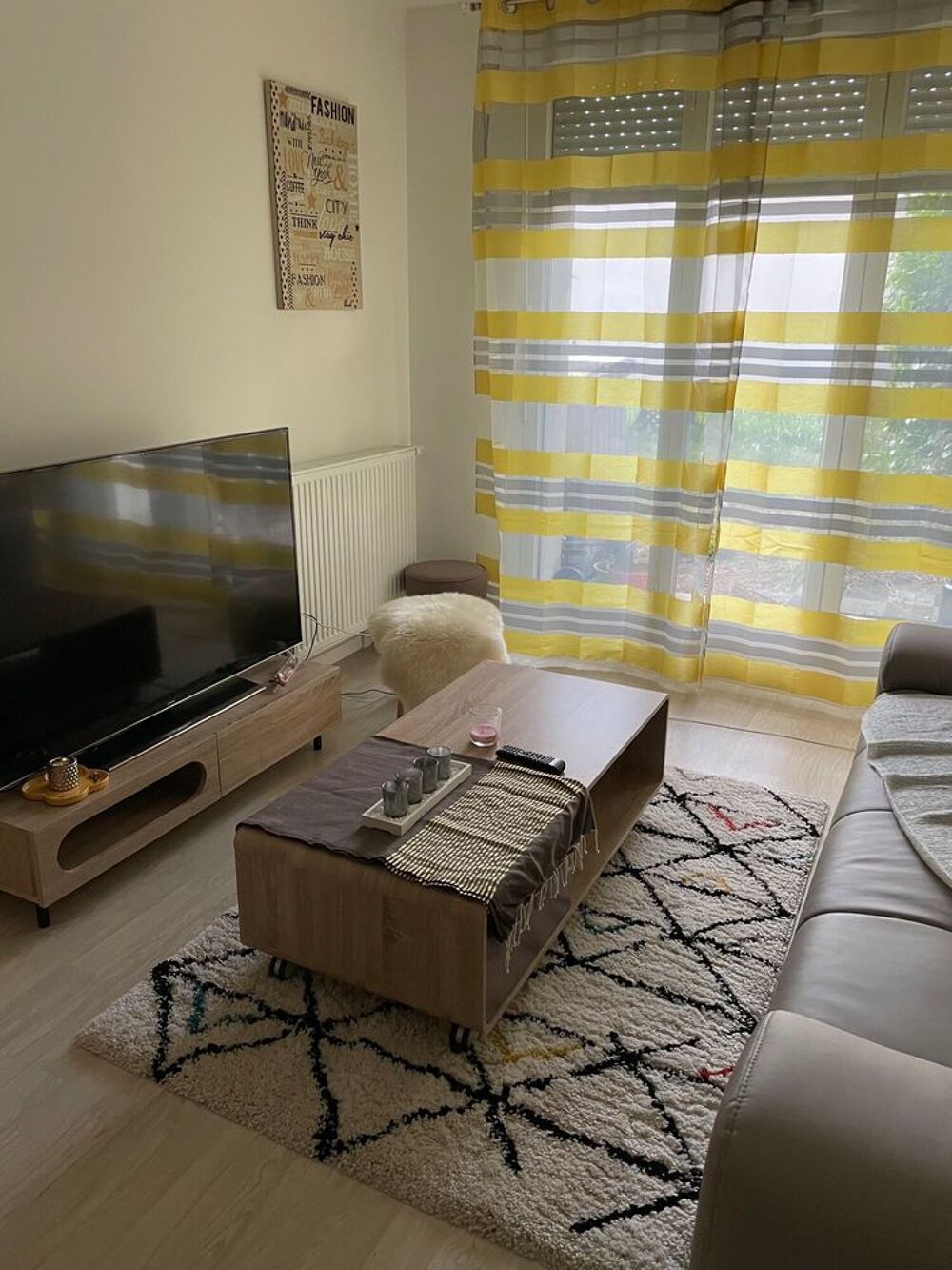 Vente Appartement T2 de 40 m² avec jardin privatif de 60 m² ? Résidence récent Fleury-mérogis