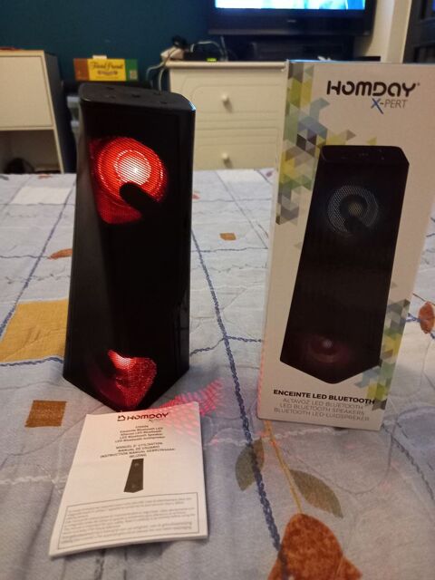 Enceinte a led bluetooth  trs bon tat 45 Saint-tienne (42)