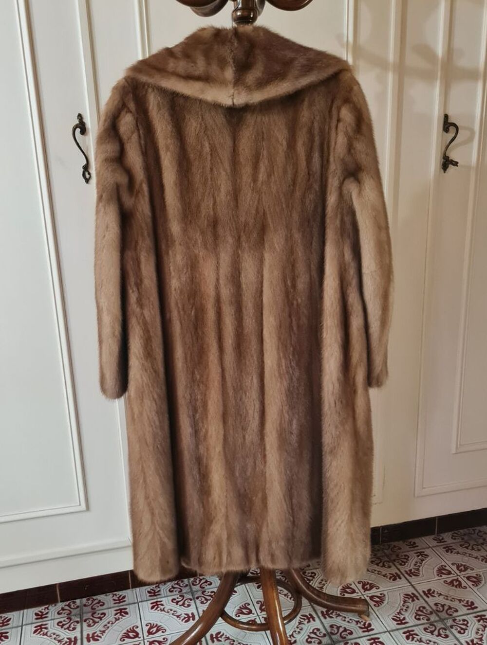 Manteau long en vison Vêtements