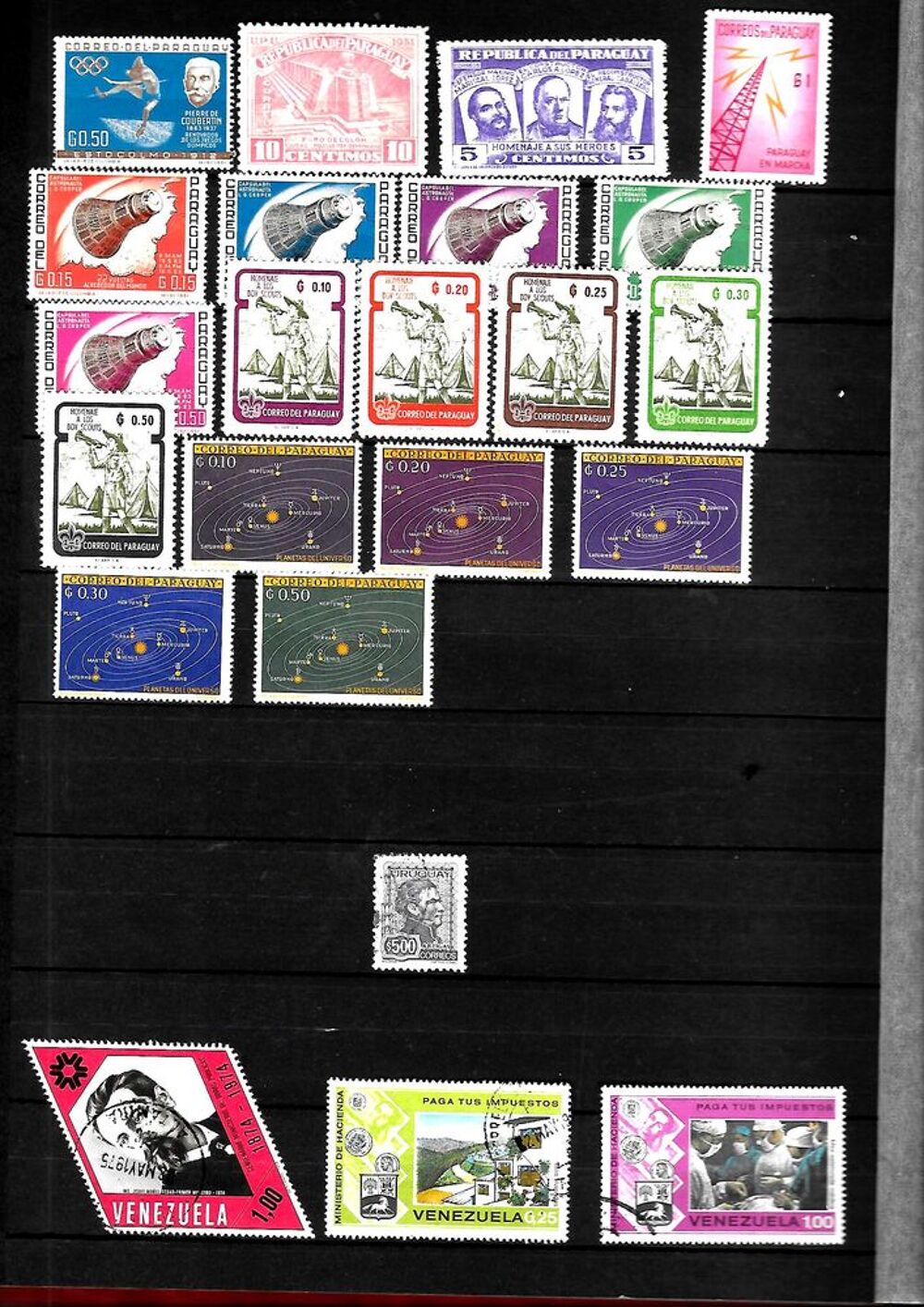 Timbres AMERIQUE du NORD &amp; SUD 