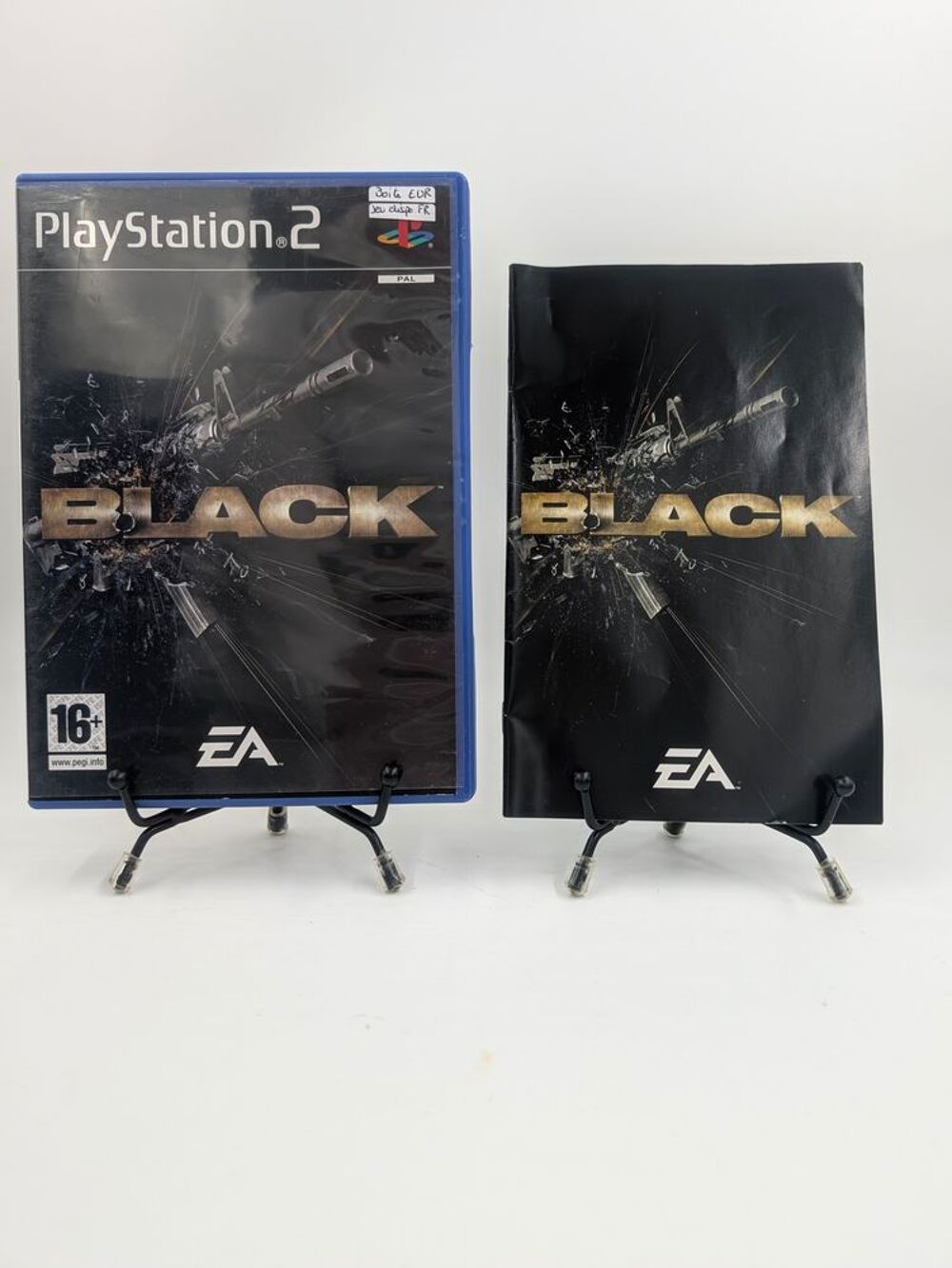Jeu Playstation 2 Black en boite, complet Consoles et jeux vidéos