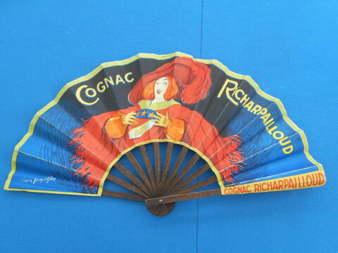 Ancien �ventail publicitaire 25 Nieuil-l'Espoir (86)