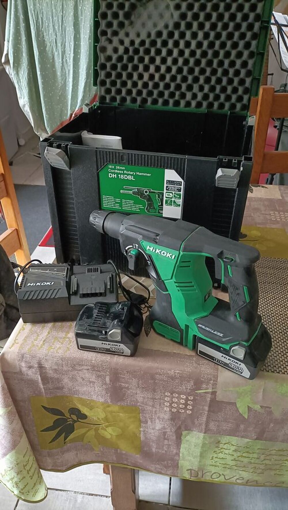 Perforateur batterie hitachi Bricolage