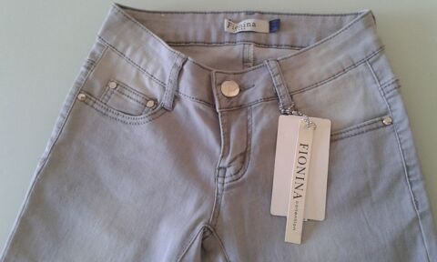 FIONINA Pantalon Gris Revers Léopard T34 NEUF 10 Nice (06)