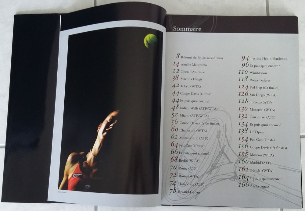 Livre - TENNIS 2006 - Am&eacute;lie Mauresmo - Neuf Livres et BD