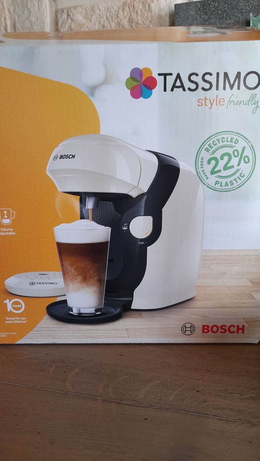 Cafeti&egrave;re &agrave; dosettes Bosch Tassimo neuve Electrom�nager