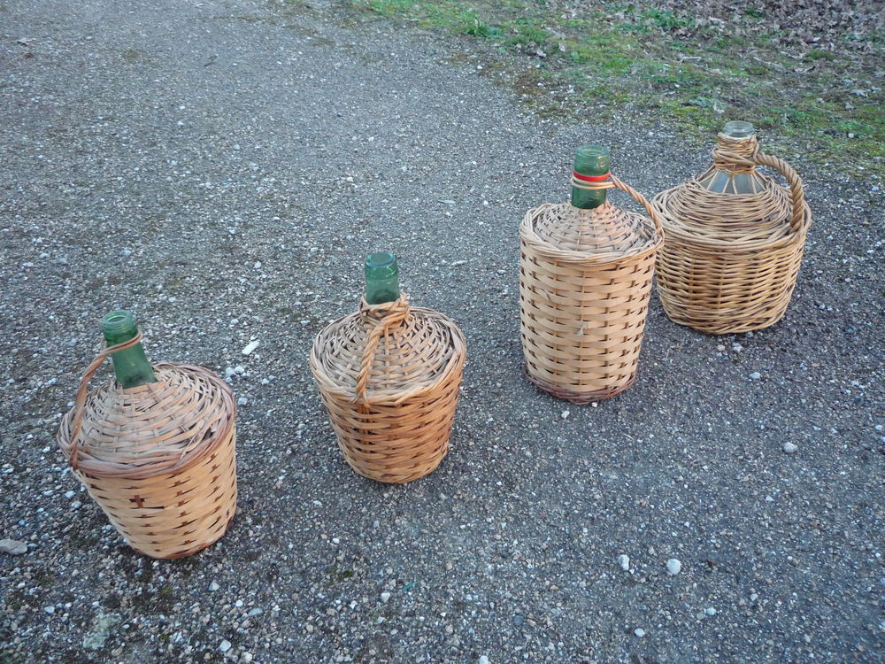 Bonbonne,bombonne verre,dame jeanne Bricolage