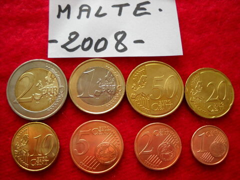 Monnaie pices euros - MALTE / 2008
12  12 Roanne (42)