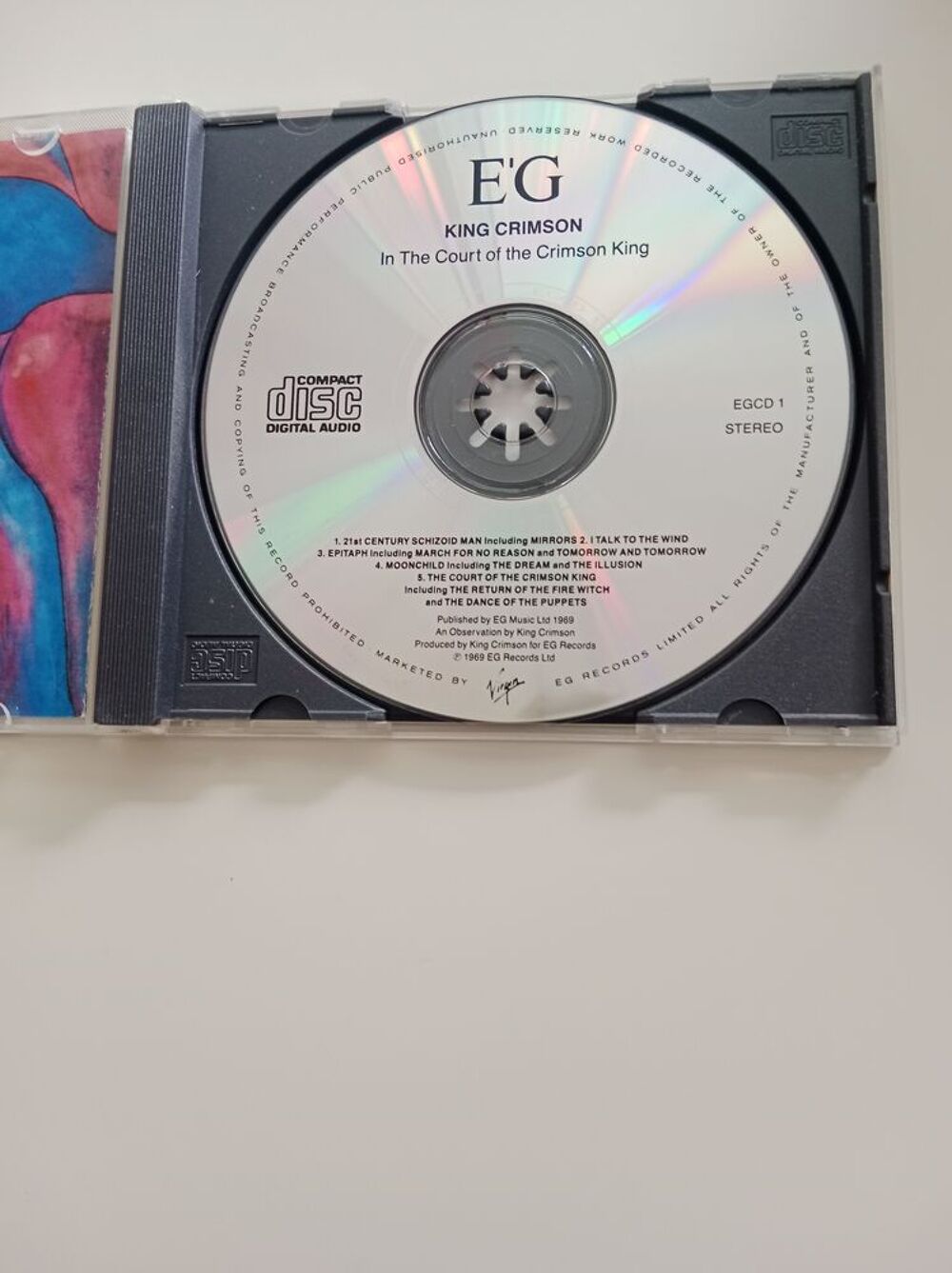 KING CRIMSON In the Court of CD et vinyles