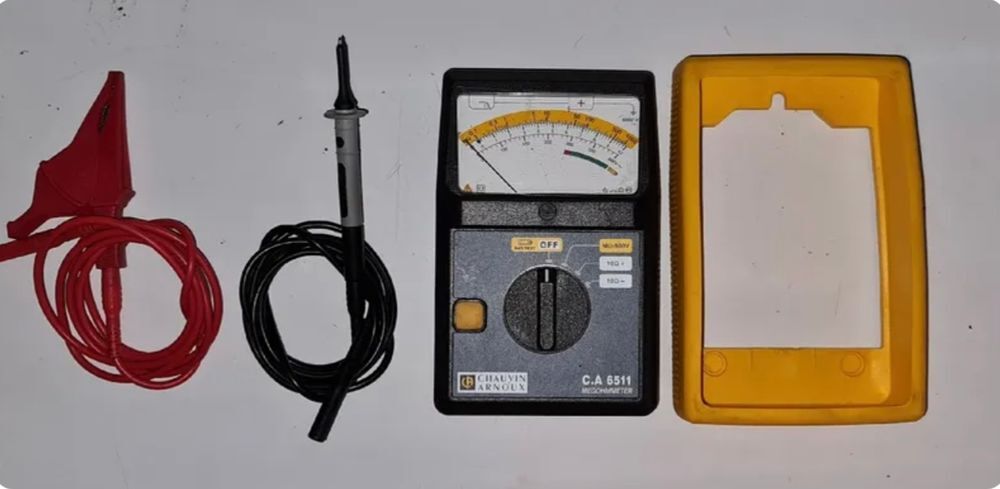 Testeur d'isolement analogique Bricolage