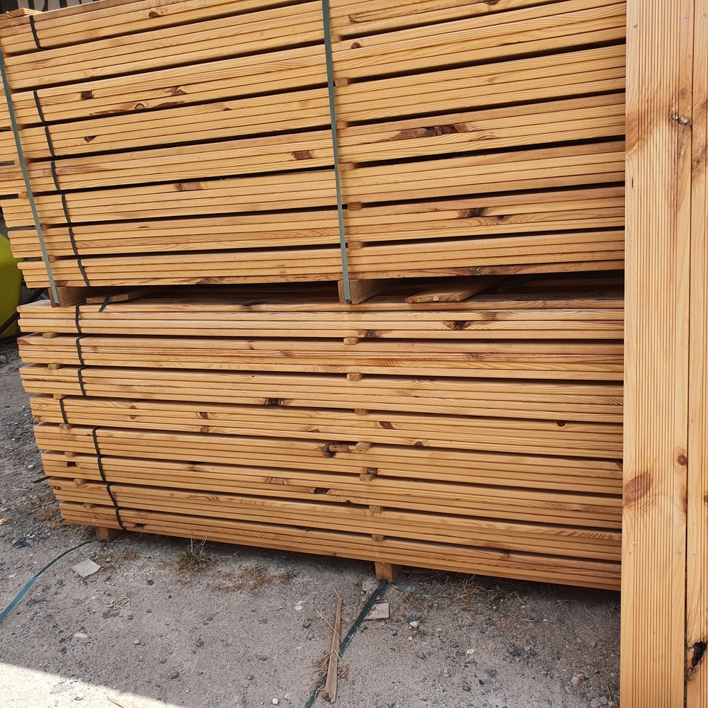 TERRASSE PIN DES LANDES- Rainur&eacute; 1 face Bricolage