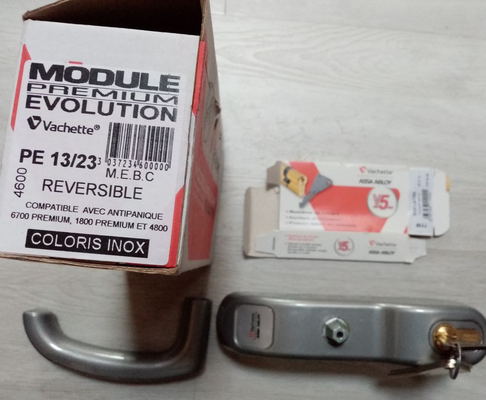 Serrure VACHETTE pour porte anti panique Bricolage