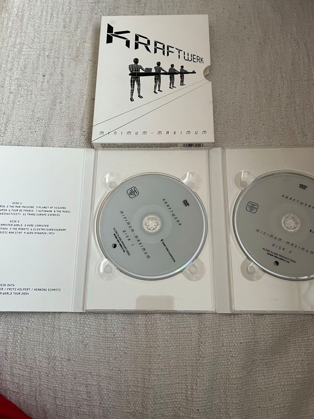 dvd concert Kraftwerk DVD et blu-ray