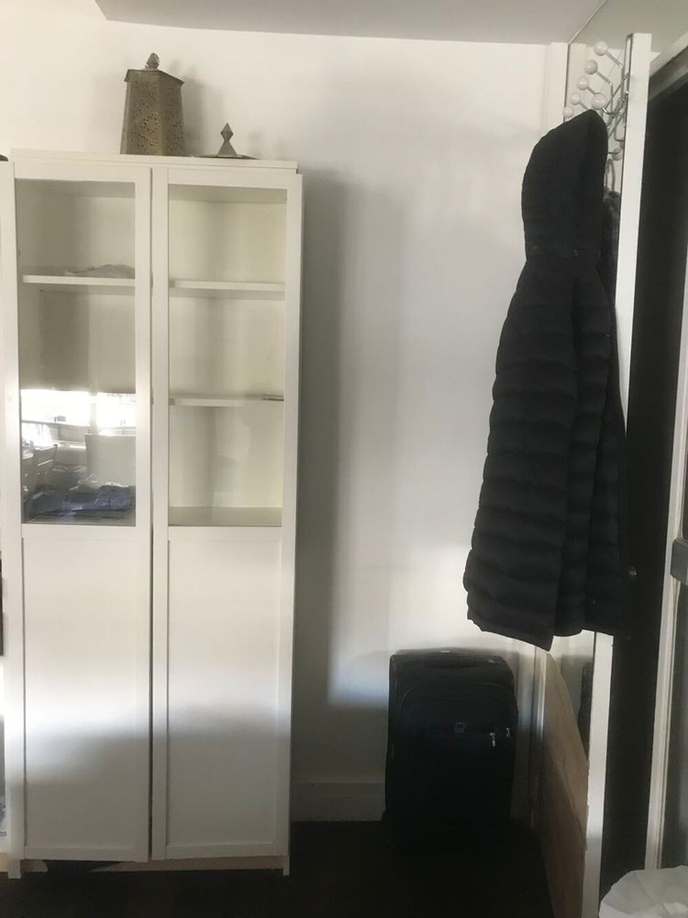 de lit ikea NORDLICadre lit avec rangement, blanc, Meubles
