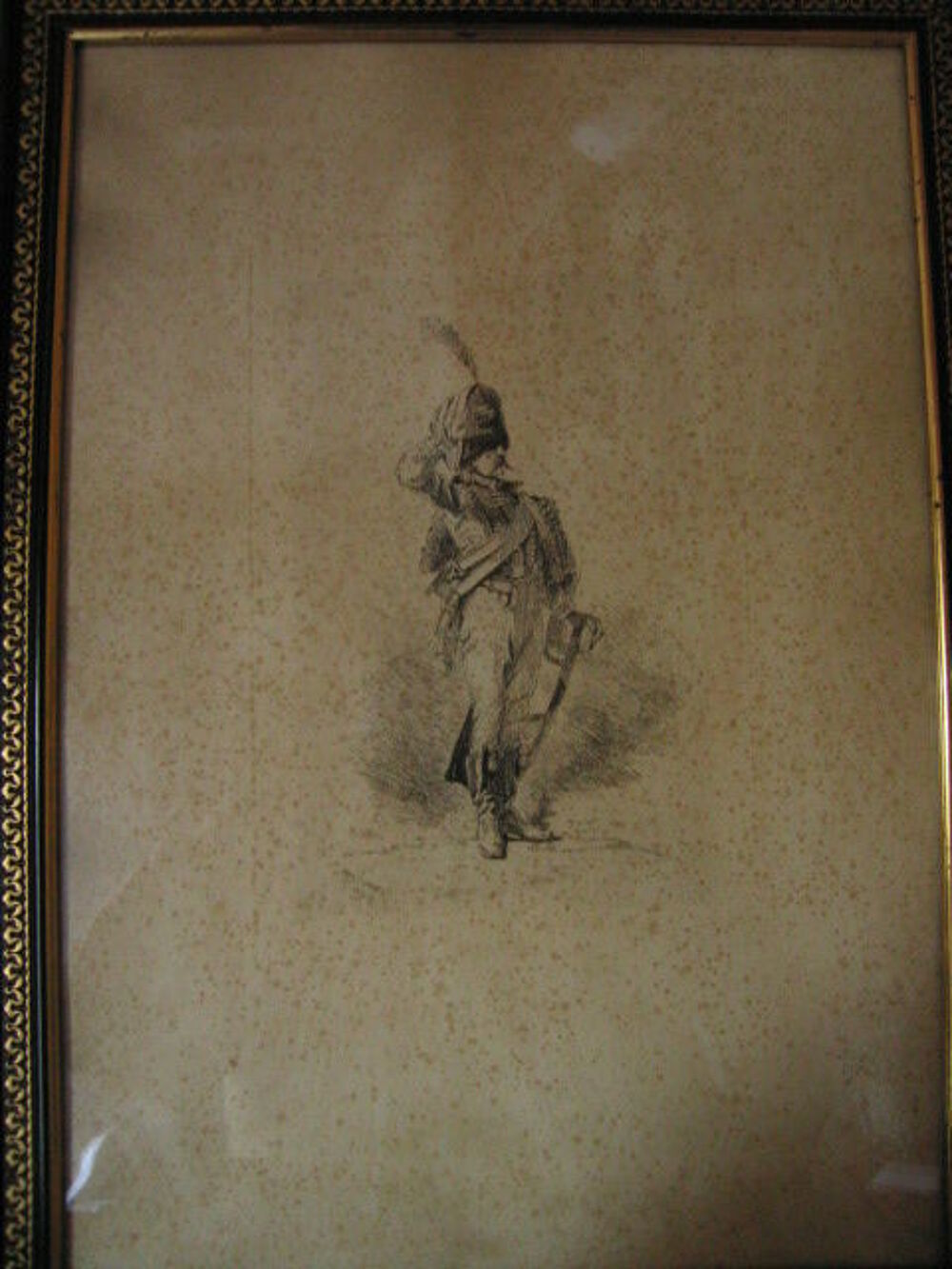Tableau ORIGINAL Sign&eacute; de Armand DUMARESQ 1879 Décoration