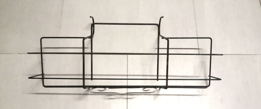 Lot de 2 balconni&egrave;res Truffaut en m&eacute;tal Bricolage
